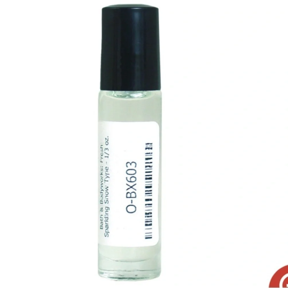 Bath & Body Works: Fresh Sparkling Snow Type 1/3 Oz Glass Roll-On